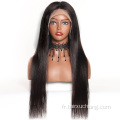 Wig en gros perruque bouclée pnequée perruques de cheveux humains pour les femmes noires vendeurs 180% de densité Body wave en dentelle Front perruques de cheveux de cheveux humains